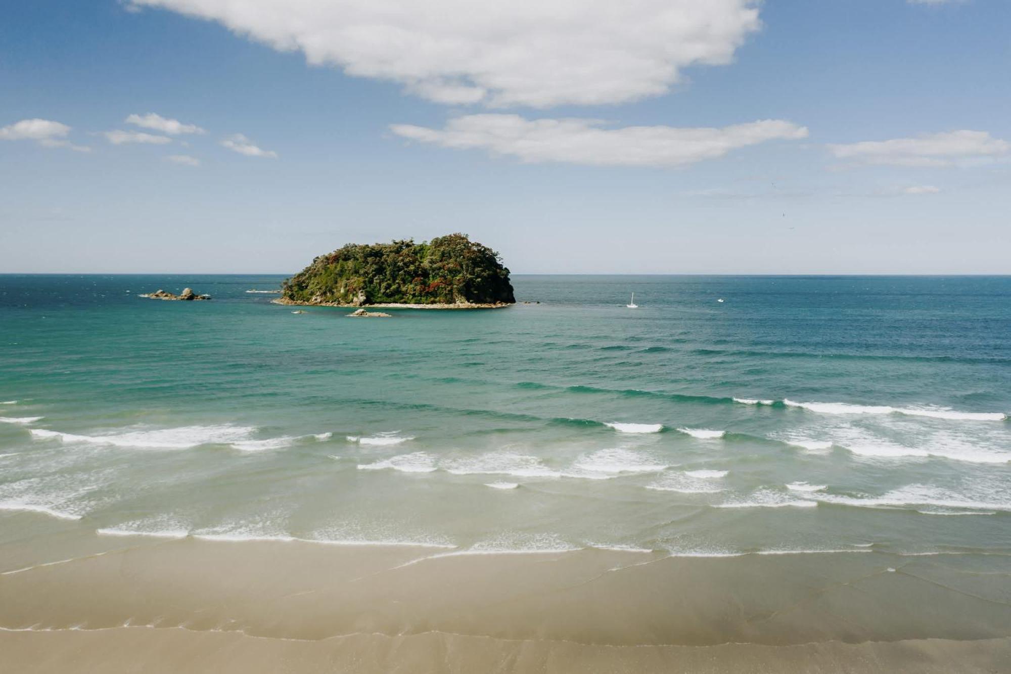 Oceanside Bliss - Absolute Beachfront - Uninterrupted Ocean Views With Pool Daire Mount Maunganui Dış mekan fotoğraf